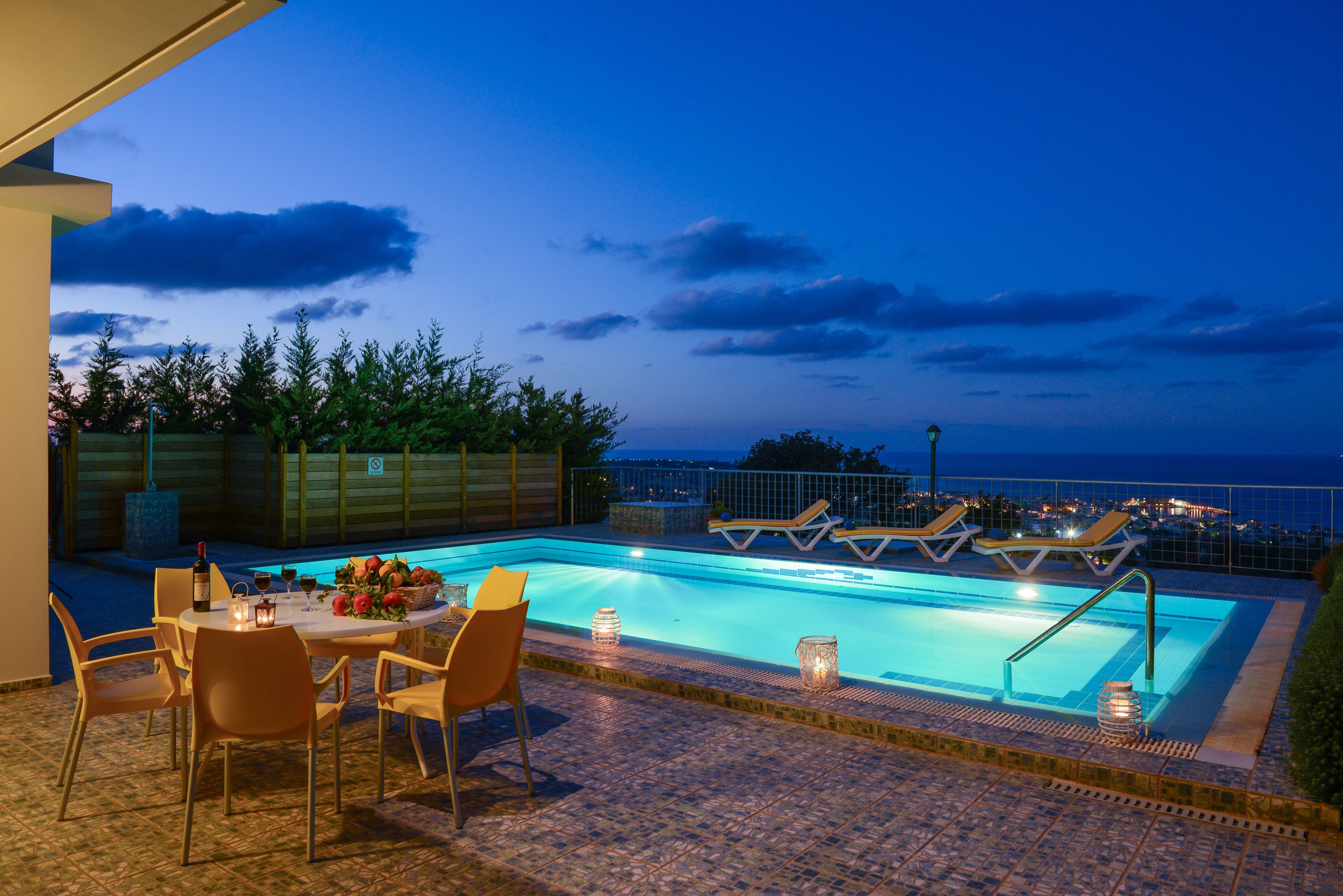 家庭别墅, 3 间卧室, 私人游泳池 | 露台