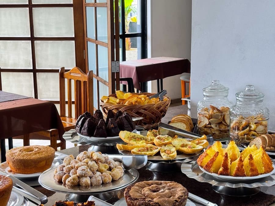 Gratis frukostbuffé varje dag