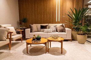 31-inch flat-screen TV with cable channels, TV