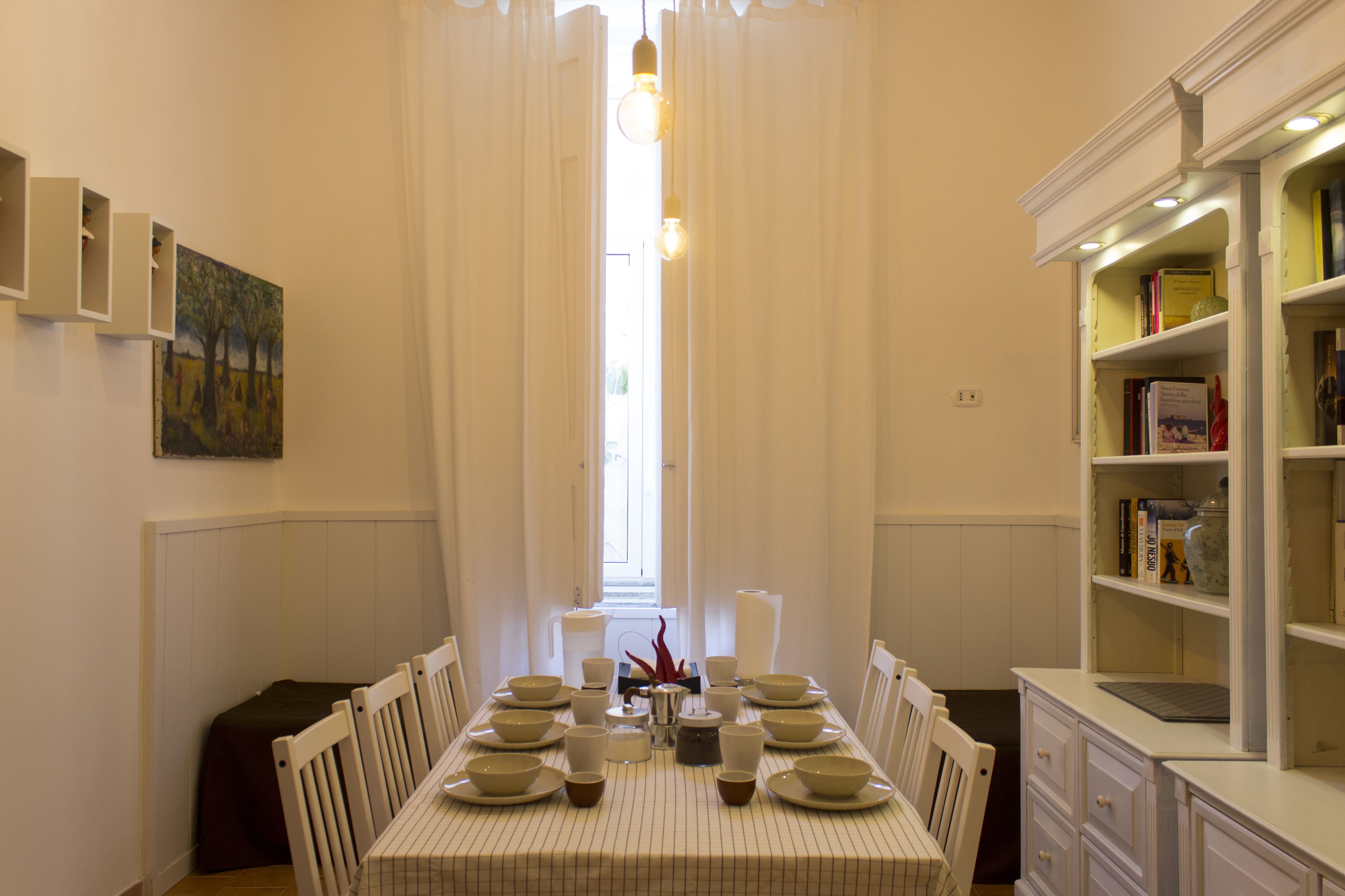 Área de estar no saguão