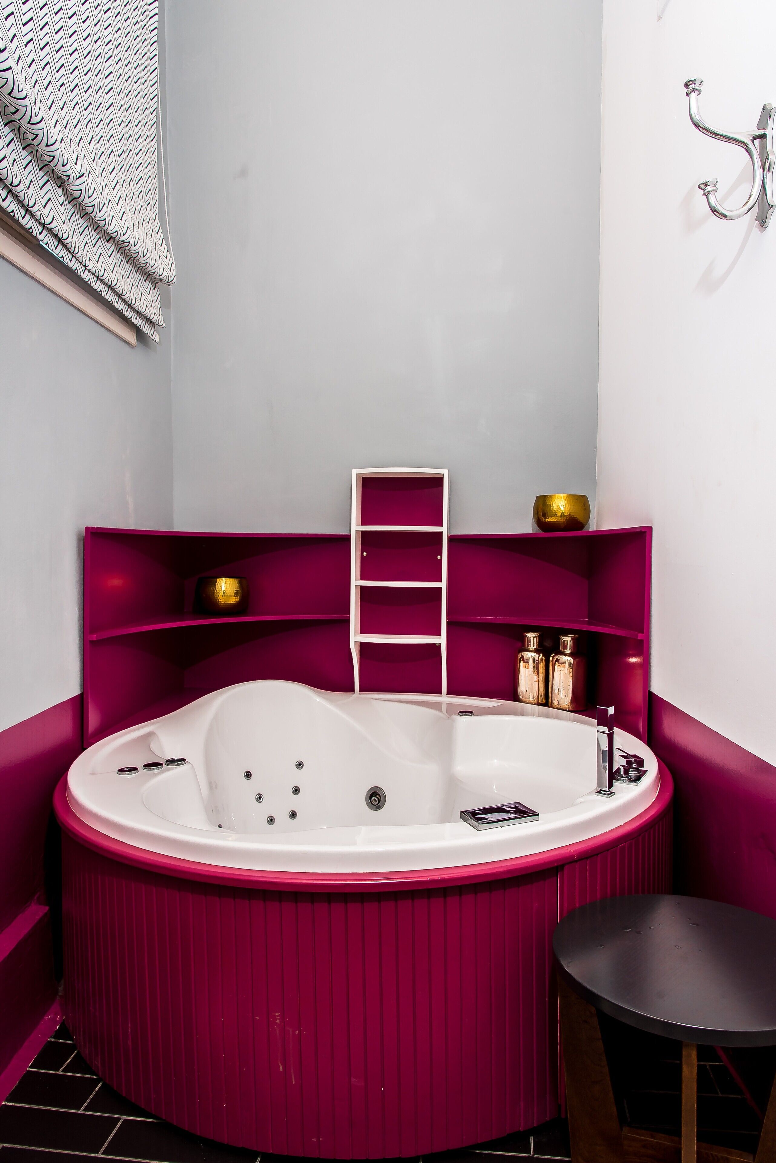 Classic-herbergi - heitur pottur | Einkanuddbaðkar