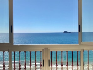 Blick von der Unterkunft