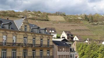 Blick von der Unterkunft