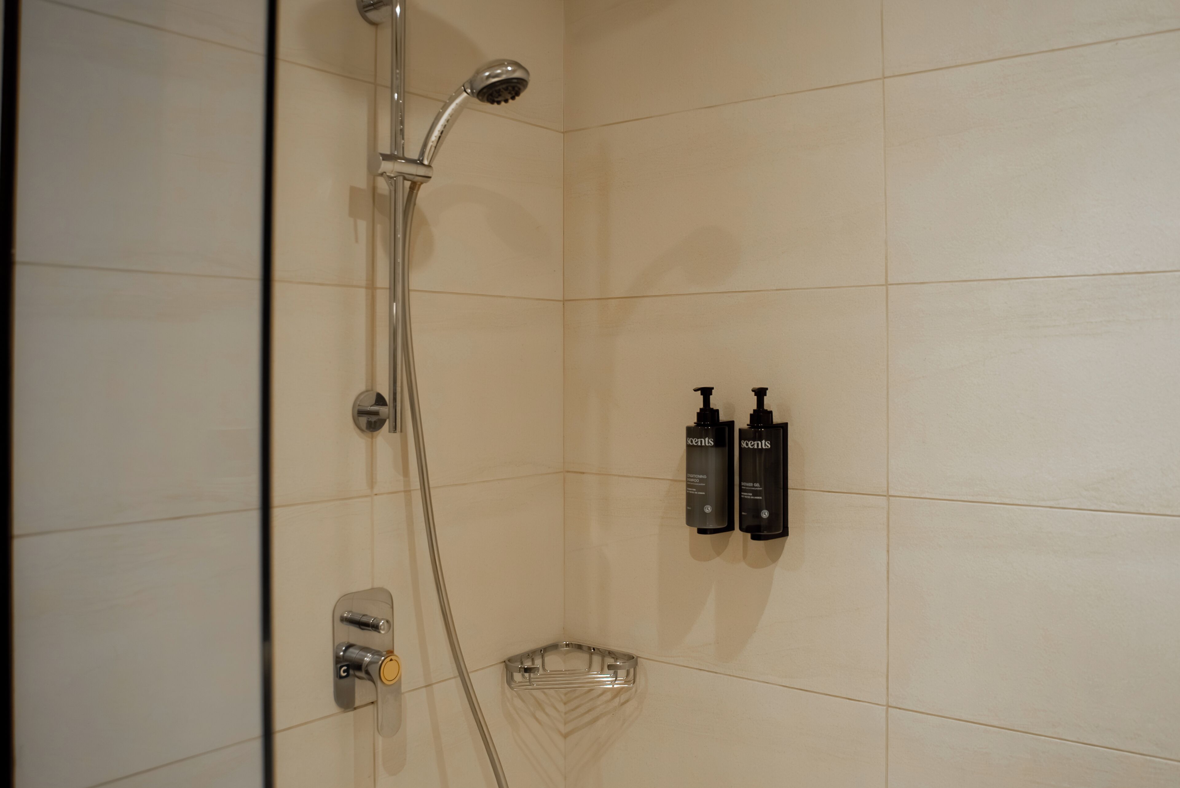 Dusj på badet