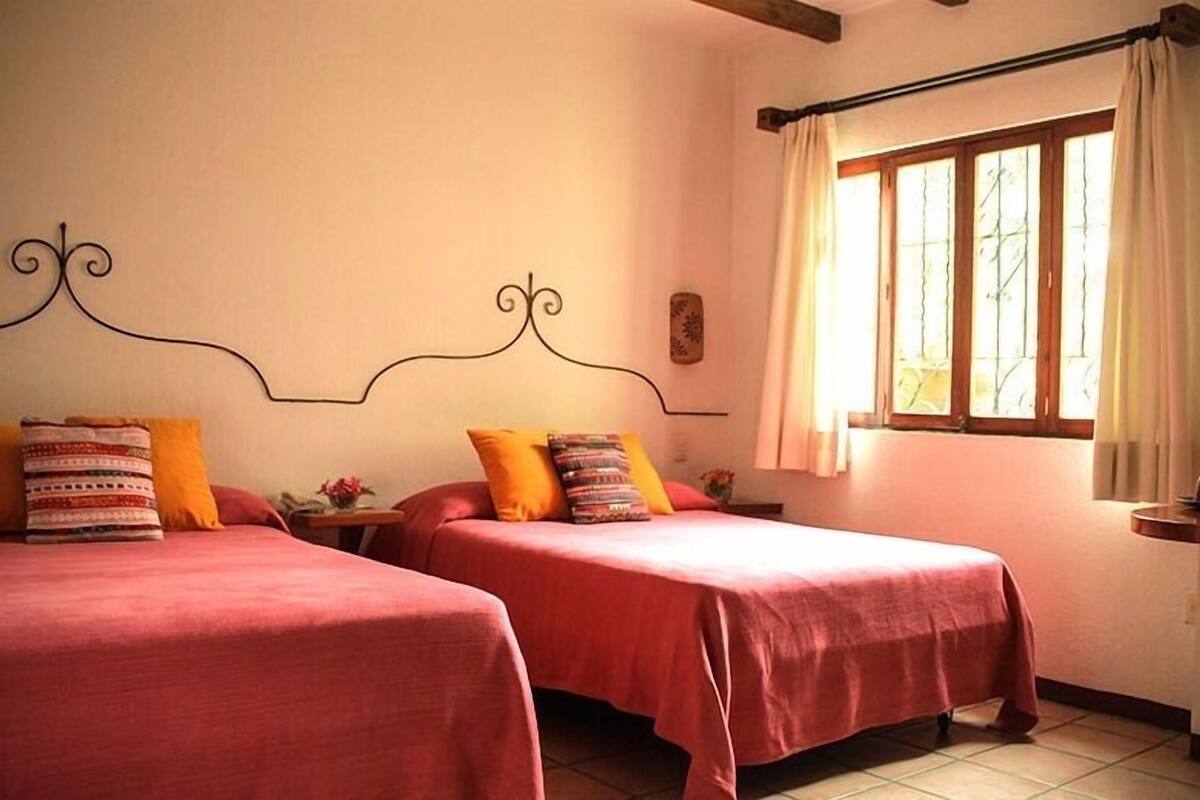Room, 2 Double Beds | In-room safe, cribs (free), WiFi (free)