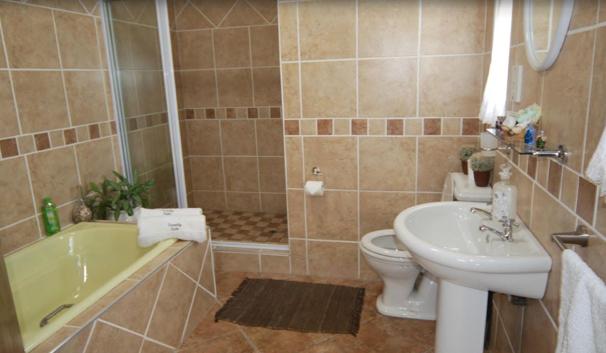 Shower, towels