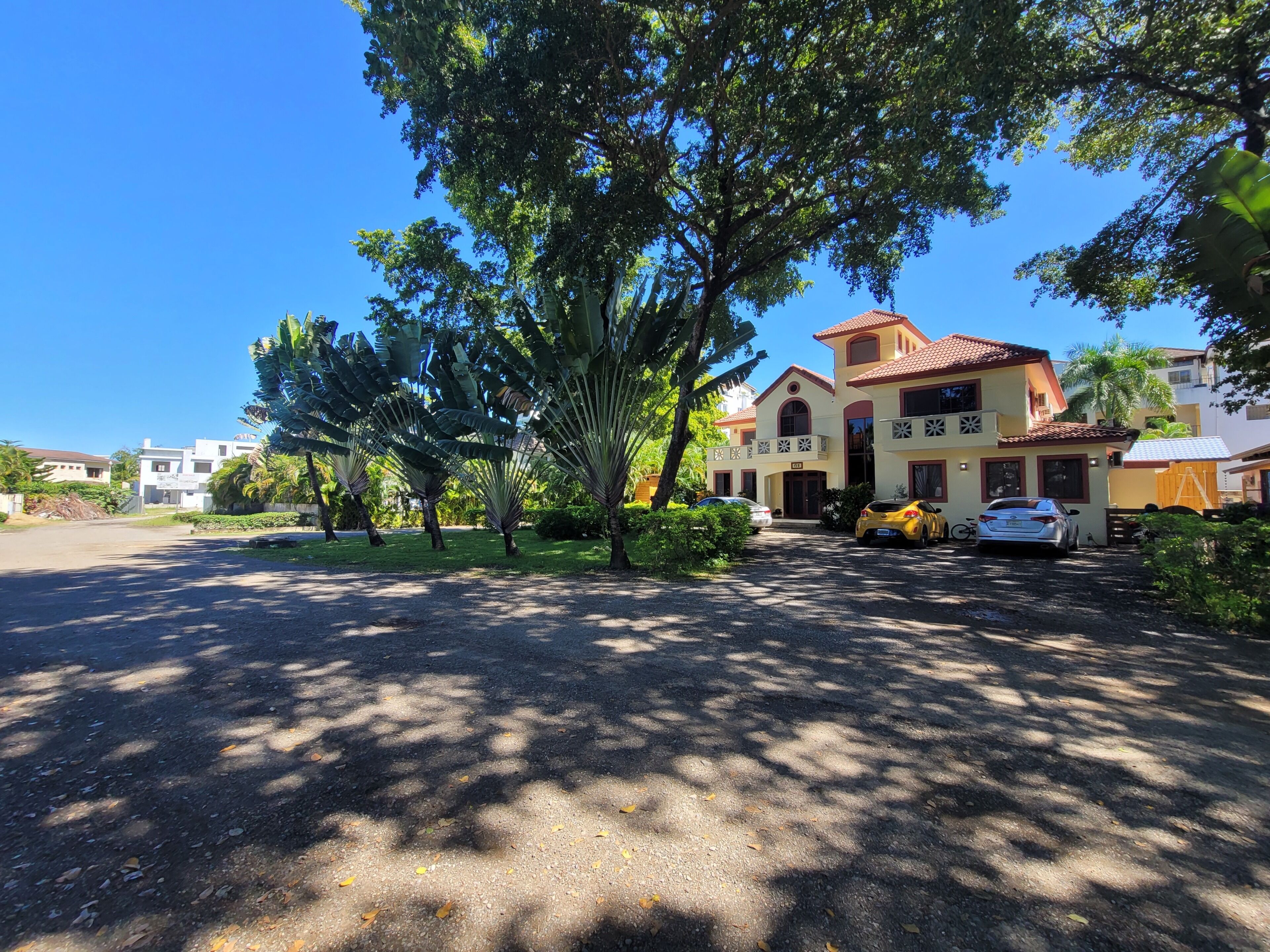 Fassade der Unterkunft