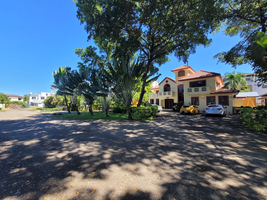 Voorkant van accommodatie