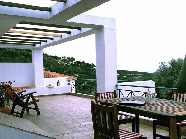 Villa, 4 Bedrooms, Sea View | Balcony view
