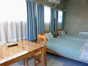 Standard Twin Room, Non Smoking | Desk, iron/ironing board, free WiFi, bed sheets