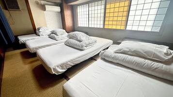 Basic Quadruple Room, 4 Bedrooms | Free WiFi, bed sheets