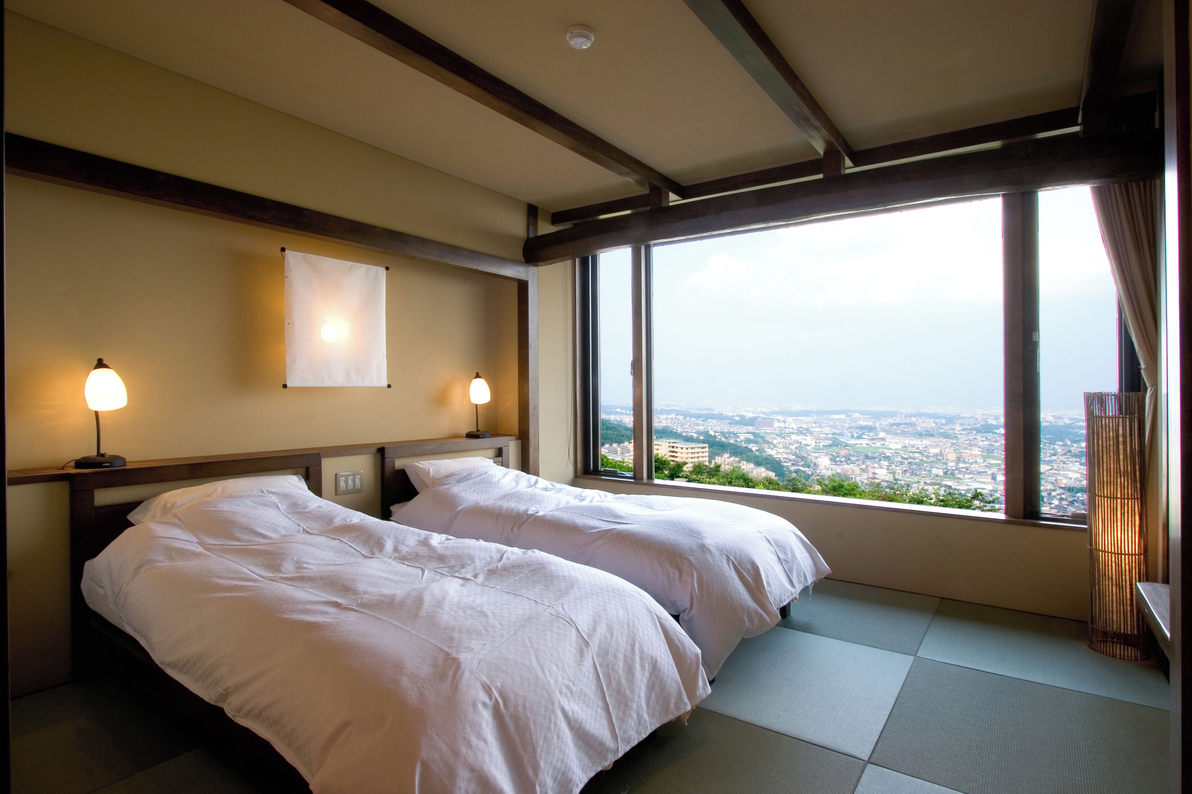 Japanese Western Style Room -YAMABUKII- | In-room safe, free WiFi, bed sheets
