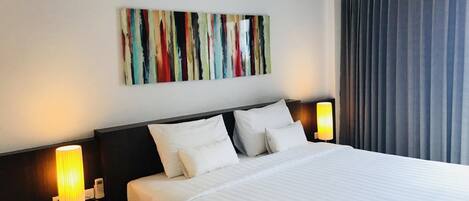 Standard-dobbeltværelse | Pengeskab på værelset, gratis Wi-Fi