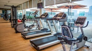 A gym with treadmills, elliptical machines, and weight equipment. - Sunway Lagoon Hotel (formerly Sunway Clio Hotel) (Petaling Jaya)