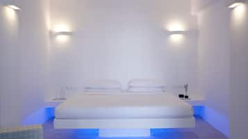 Egyptian cotton sheets, premium bedding, Select Comfort beds, minibar