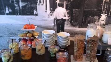 Daily buffet breakfast (EUR 12.50 per person)