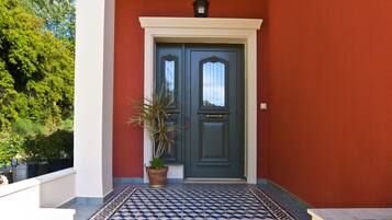 Entrada de la propiedad