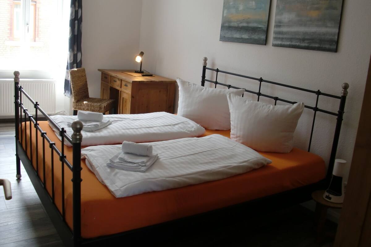 Premium bedding, pillow-top beds, individually decorated