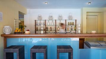 Poolside bar