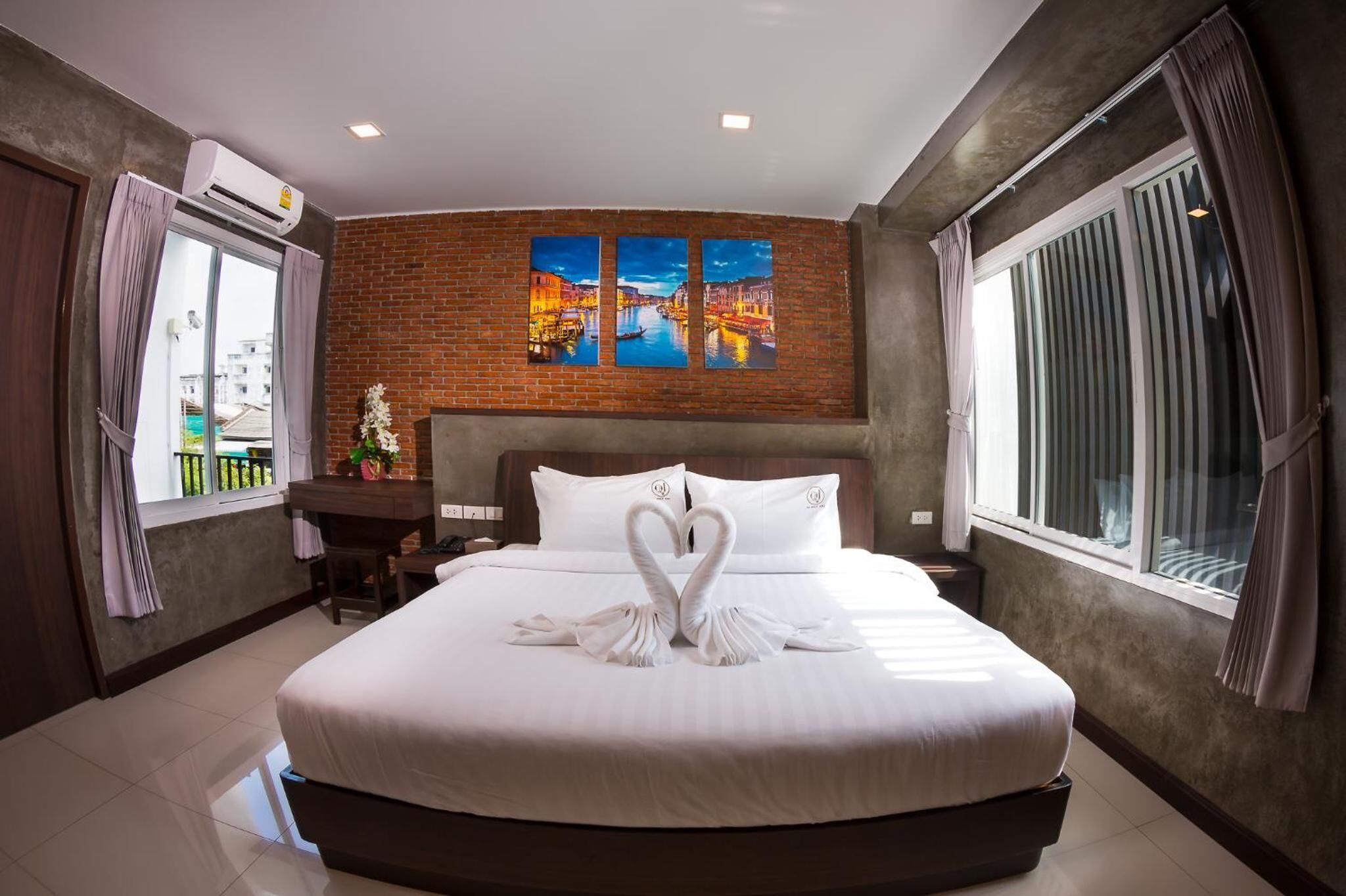 free minibar, in-room safe, desk, blackout curtains