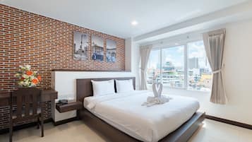 Deluxe Double Room | Free minibar, in-room safe, desk, blackout drapes