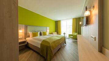 Superior Double Room | Hypo-allergenic bedding, minibar, in-room safe, individually decorated