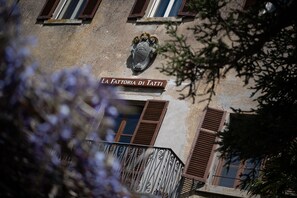 Fassade der Unterkunft