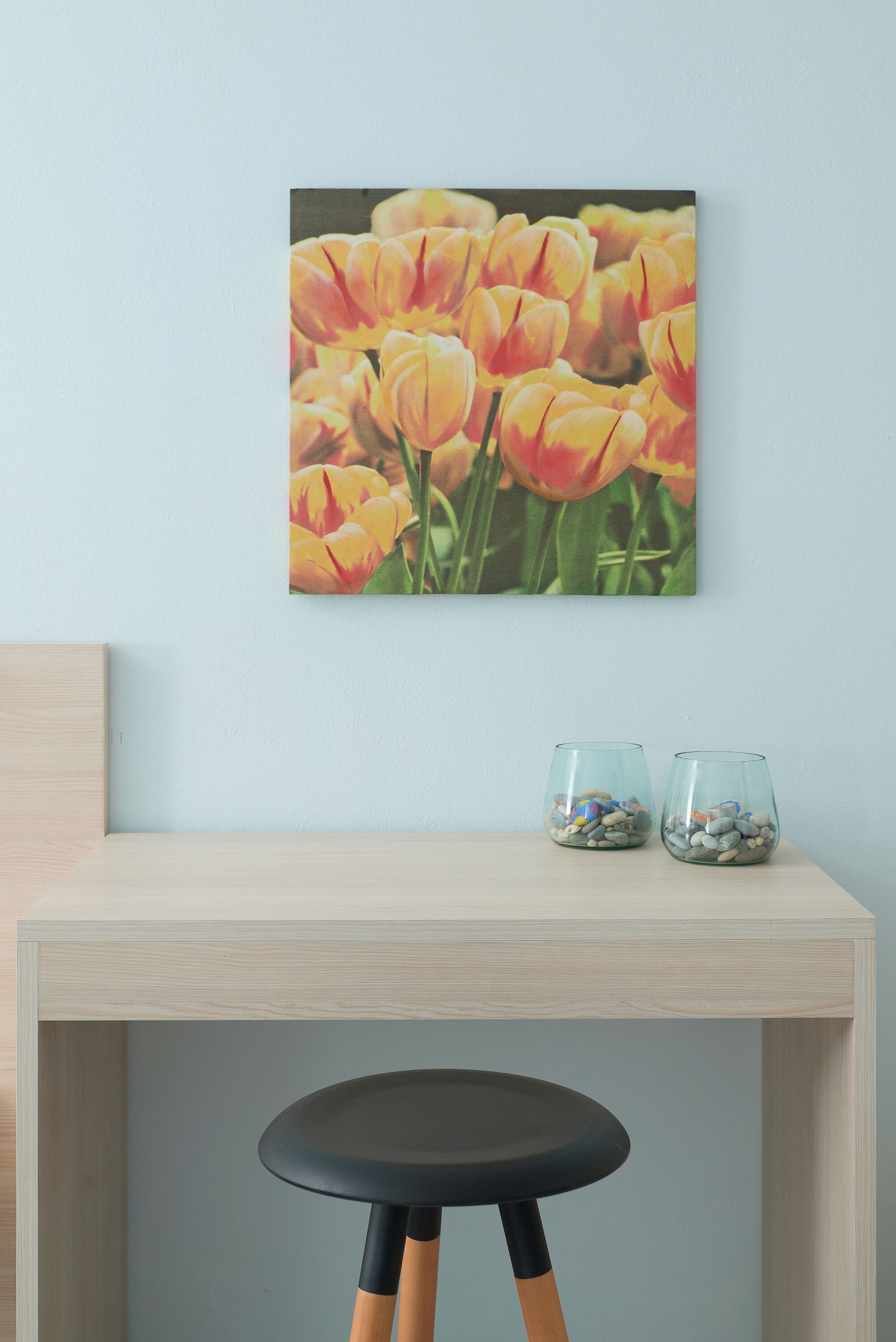 double room ground view | 1 bedroom, in-room safe, individually decorated, soundproofing