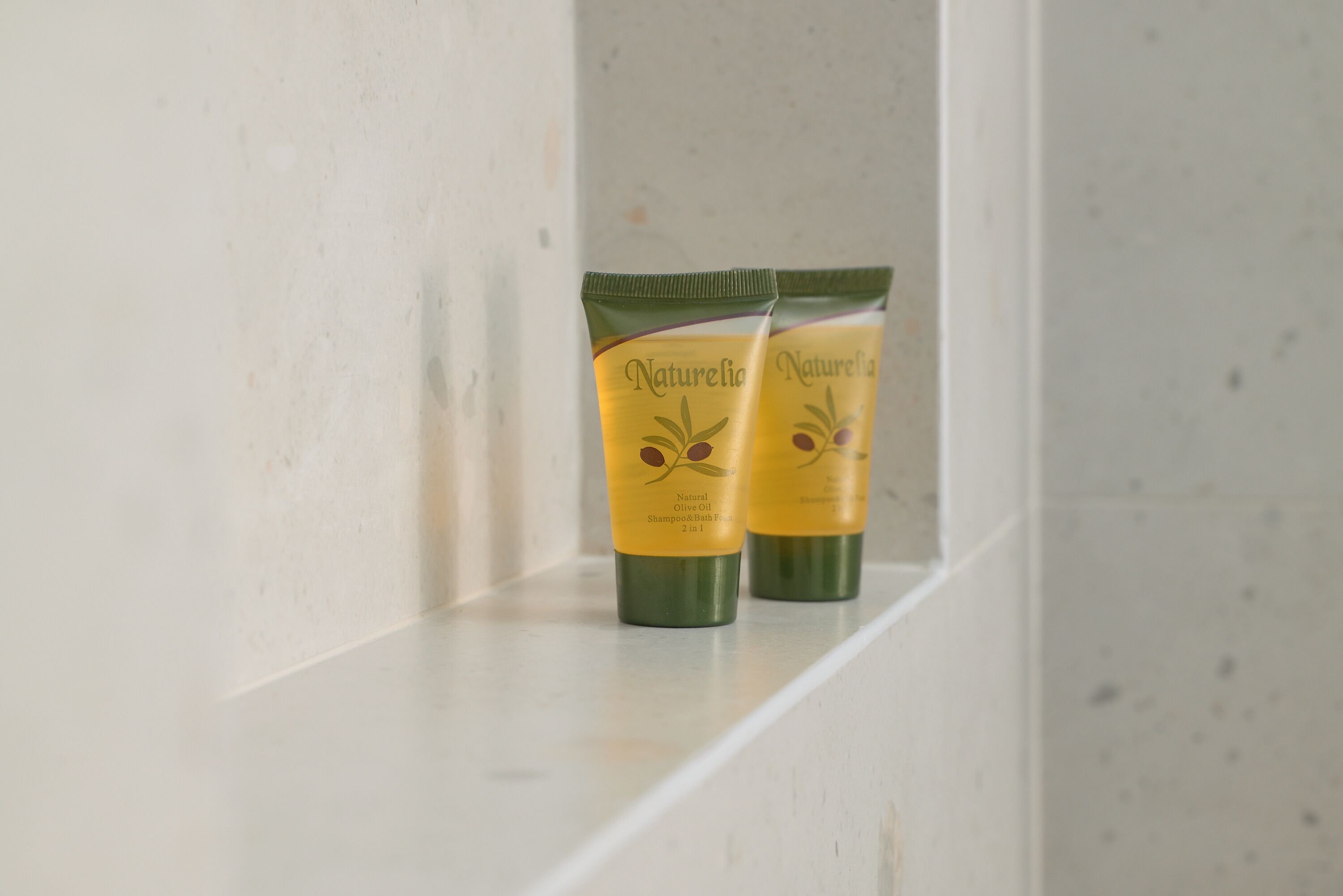 double room ground view | bathroom | hair dryer, towels