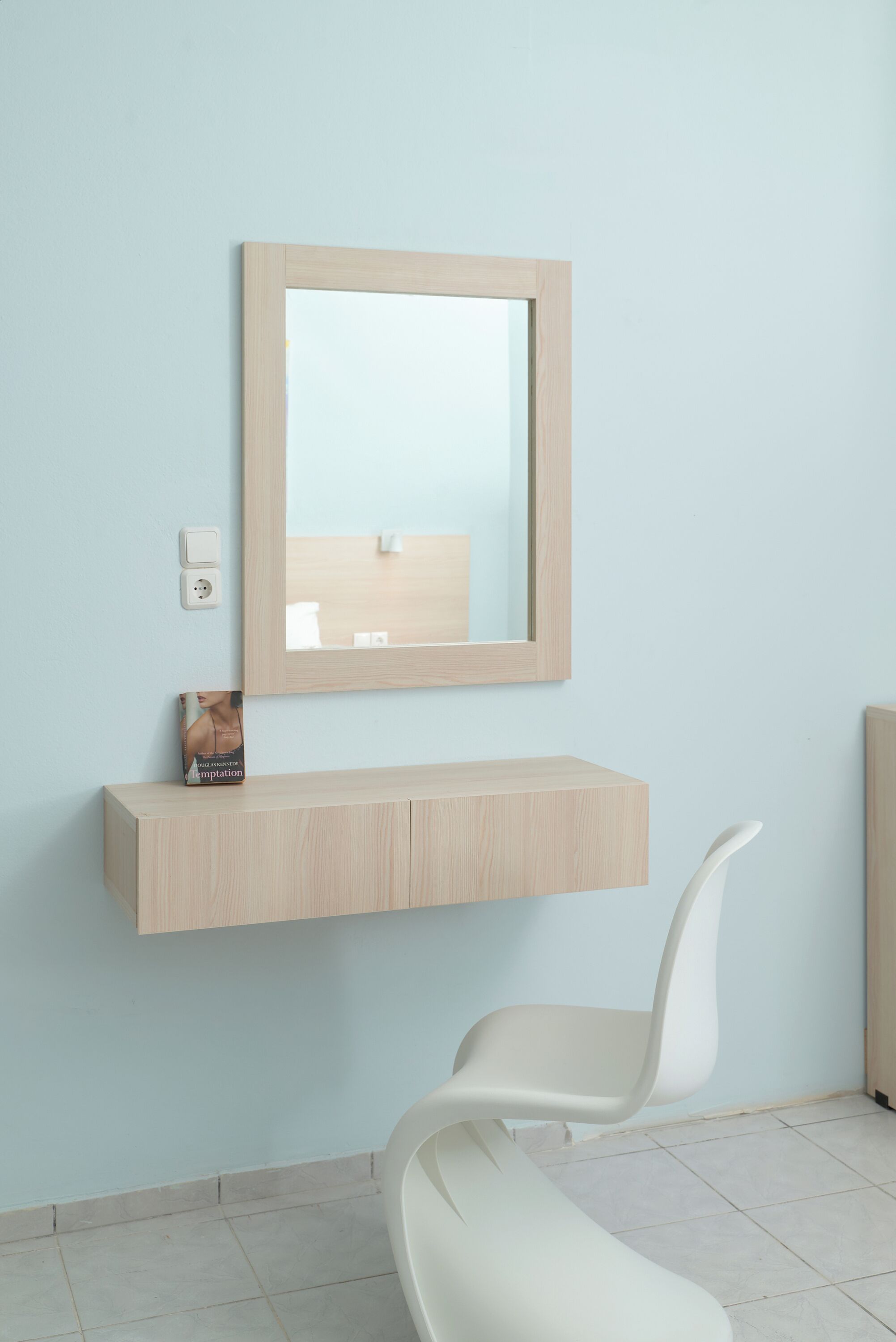 double room ground view | 1 bedroom, in-room safe, individually decorated, soundproofing