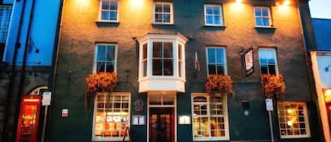 Fassade der Unterkunft