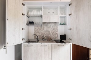Apartemen Klasik | Dapur pribadi | Ketel listrik