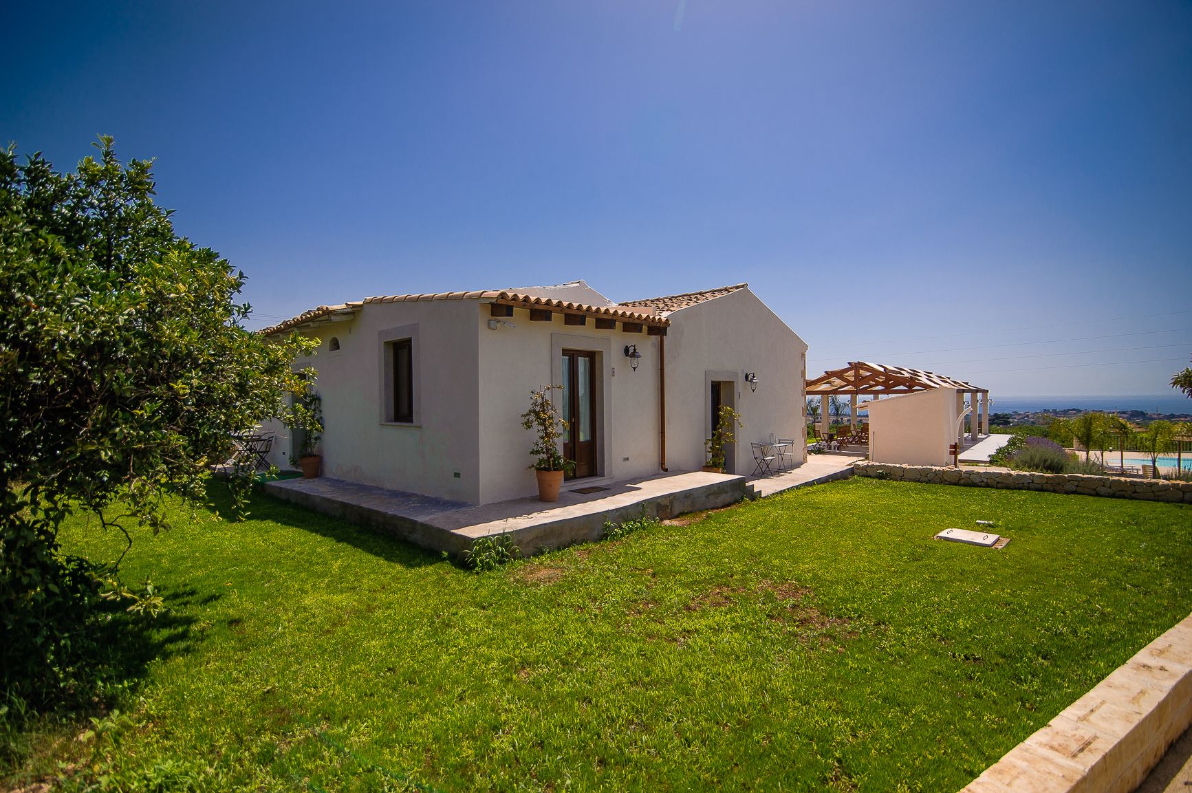 Classic-Apartment | Blick auf den Garten