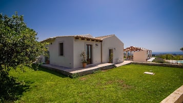 Classic-Apartment | Blick auf den Garten