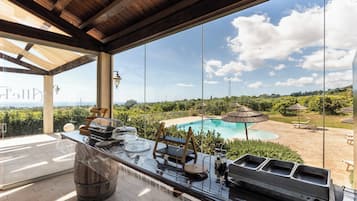 Vista dalla struttura