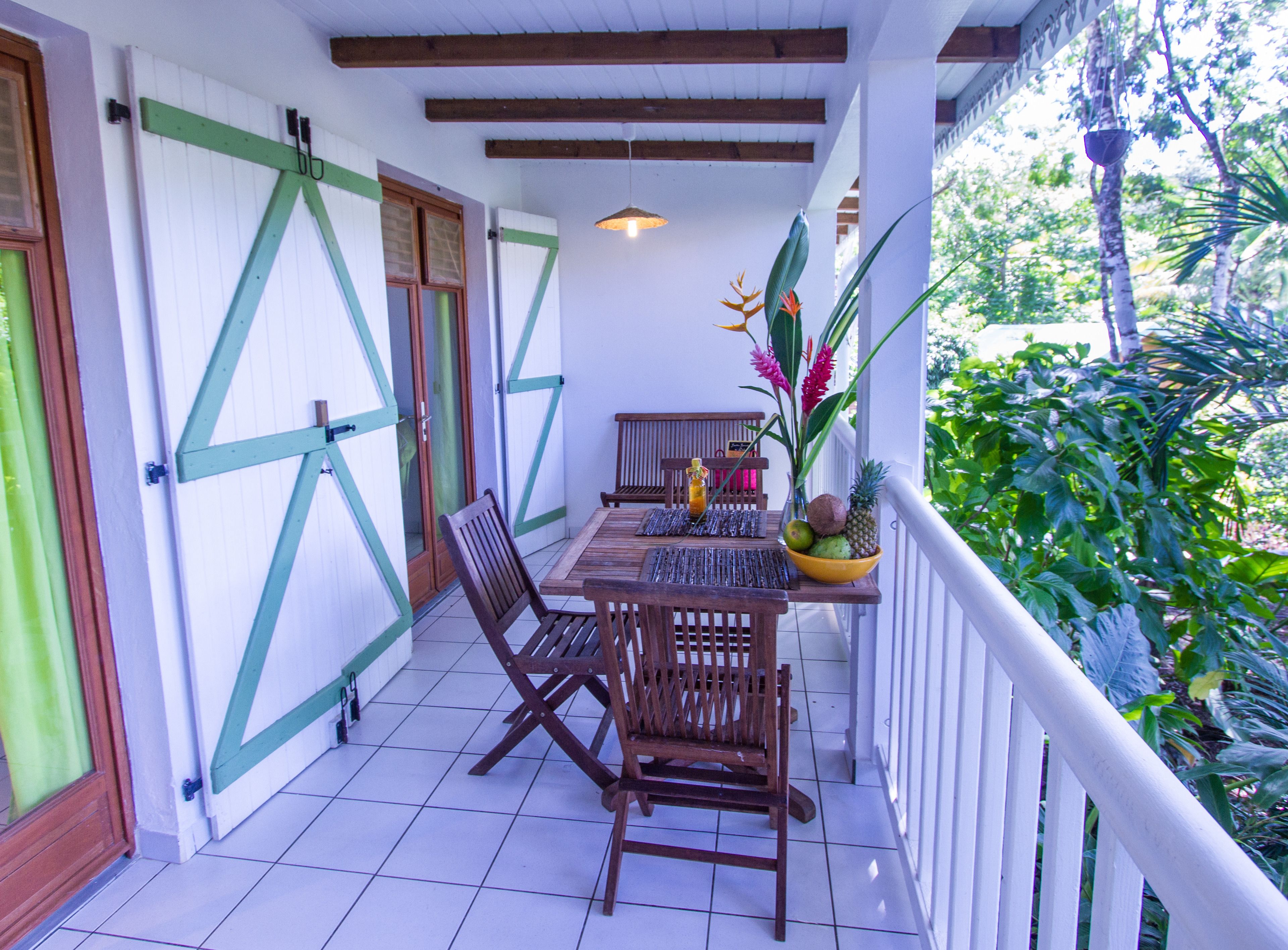 บังกะโล (Gite de charme	) | ลานระเบียง/นอกชาน