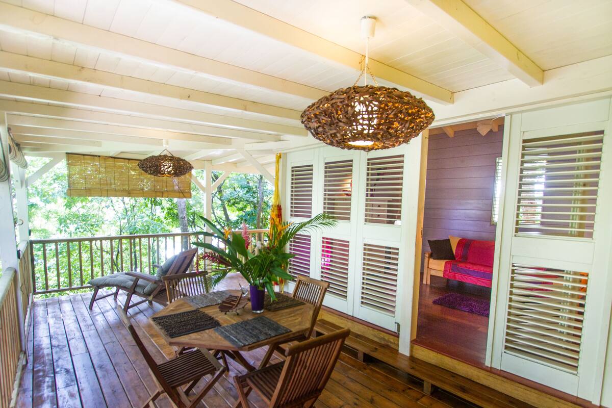 Cabane dans les arbres | Balcony