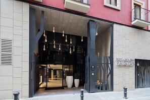 Entrée de l’hébergement