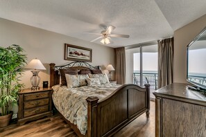 Panoramic Condo, 3 Bedrooms, Balcony, Ocean View | 1 bedroom, iron/ironing board, free WiFi - Windy Hill Dunes (North Myrtle Beach)