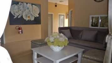 Área de estar no saguão