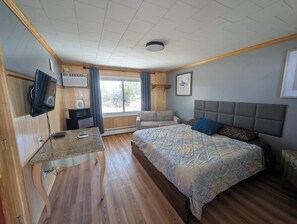 Standard Room, 1 King Bed, Pets Allowed, Park View | Individually decorated, individually furnished, free WiFi, bed sheets -  Random Lake Motel (RLM) (Random Lake)