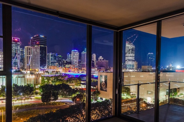 Deluxe Apartment, 2 Bedrooms, City View | View from room