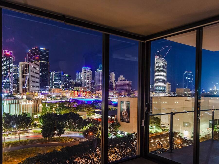 Apartamento luxo, 2 quartos, vista para a cidade | Vista do quarto