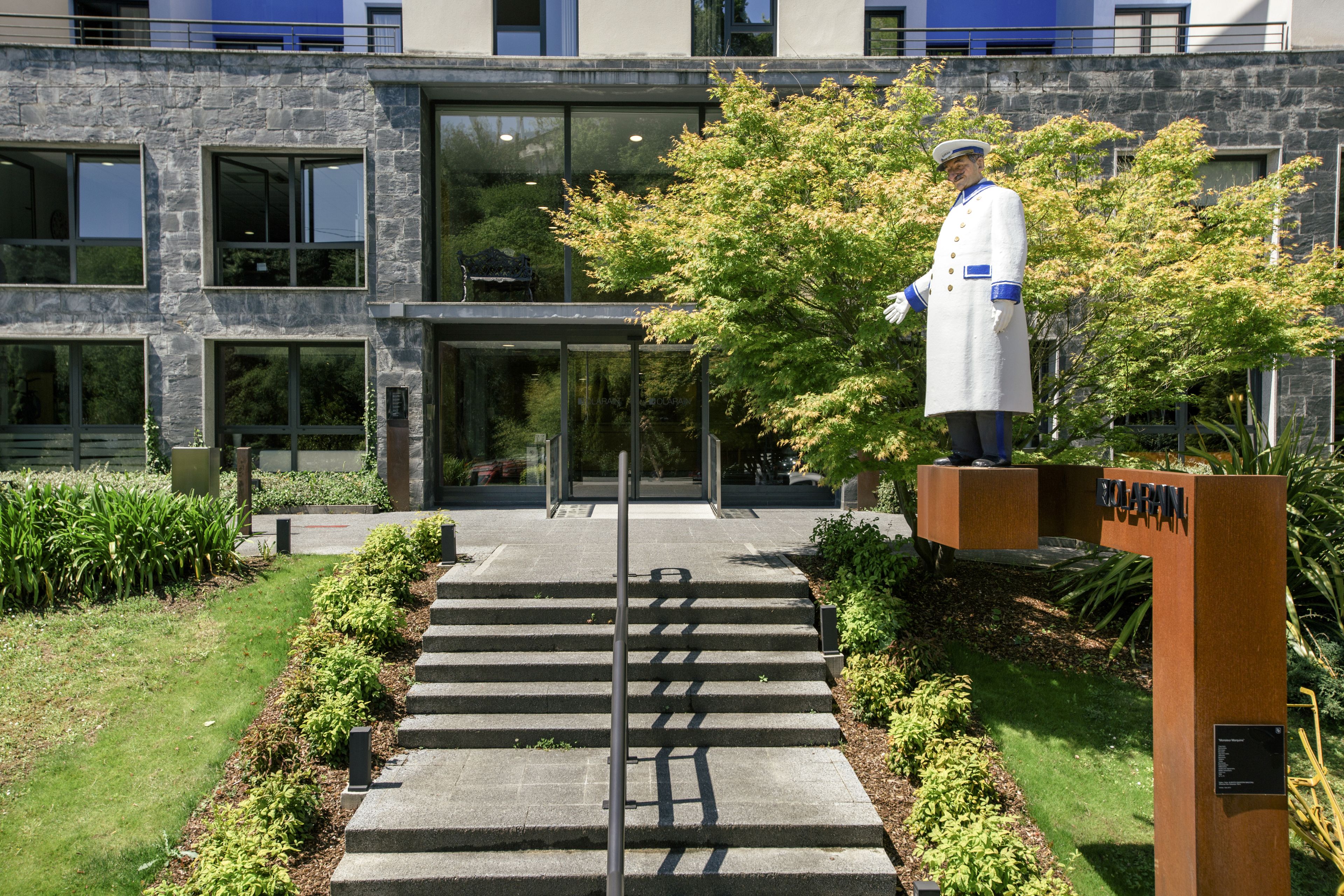 Entrée de l’hébergement