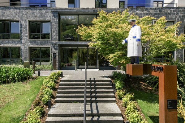 Entrada de la propiedad