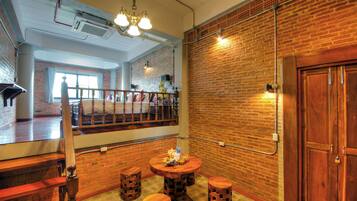 42-inch LCD TV with cable channels, TV