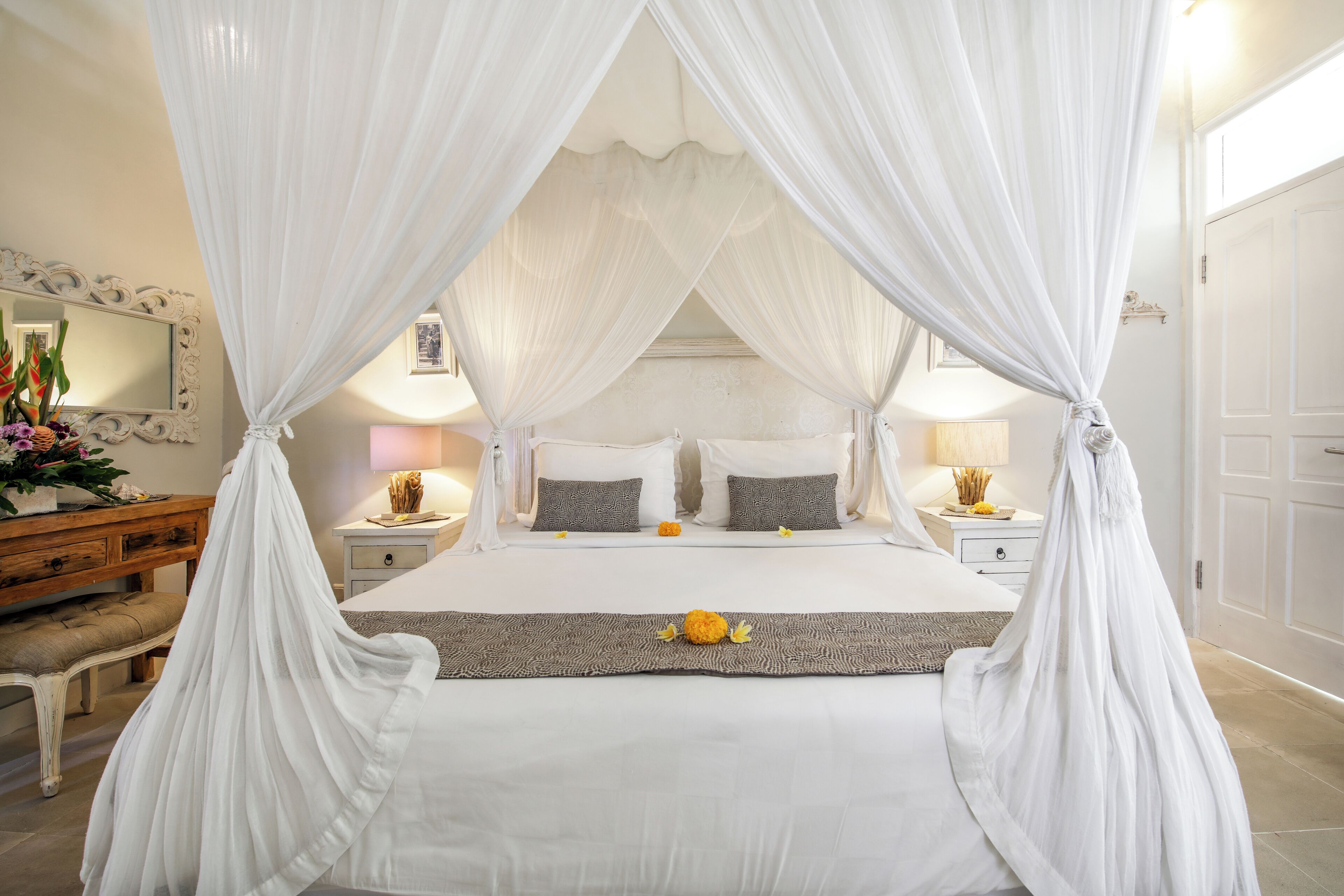 Deluxe Villa, 2 Bedrooms, Private Pool | 2 bedrooms, in-room safe, desk, laptop workspace