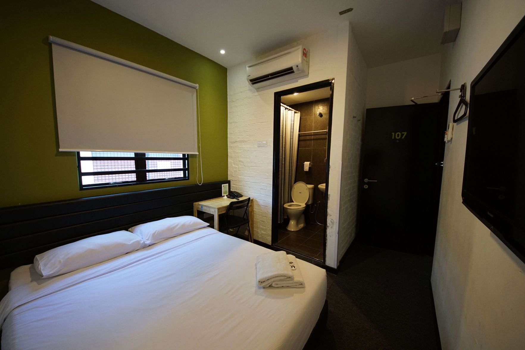 Desk, iron/ironing board