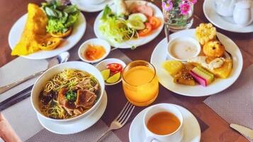 Gratis morgenmadsbuffet hver dag