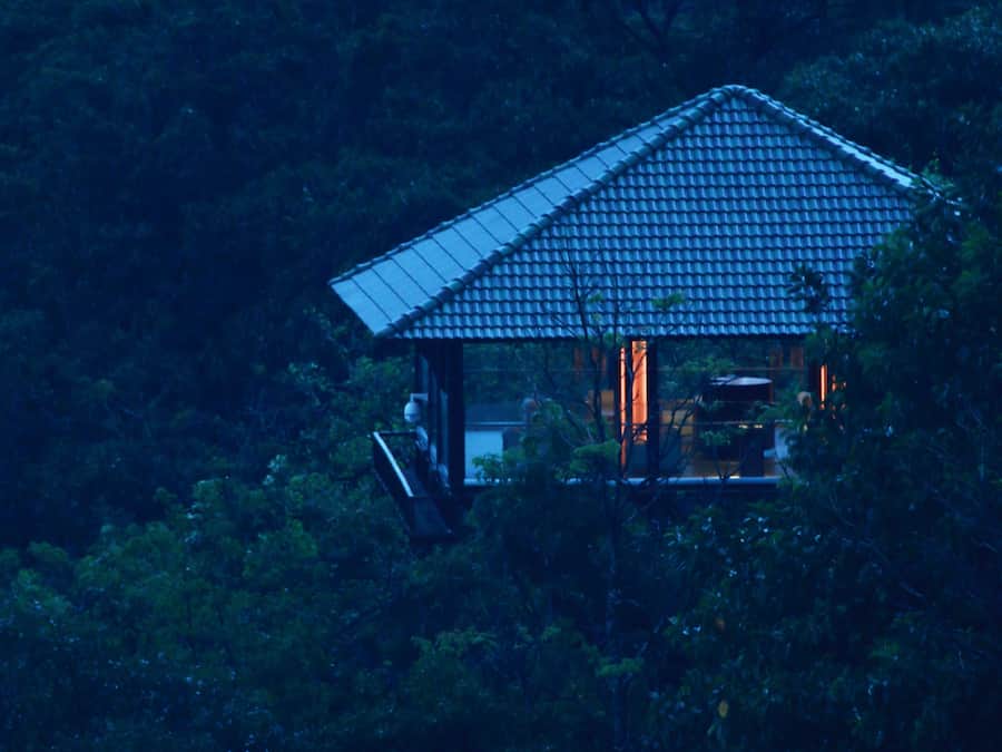 Facciata della struttura